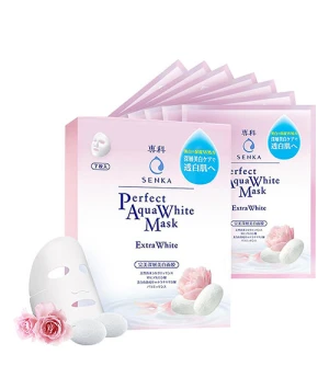 Mặt nạ dưỡng da Senka Perfect Aqua Extra White Mask
