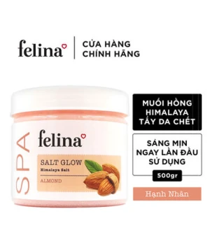 Muối tắm tẩy tế bào chết Felina Almond