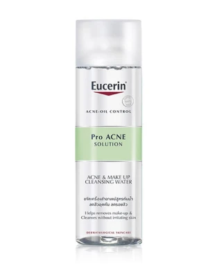 Nước tẩy trang Eucerin Pro Acne Acne & Make Up Cleansing Water