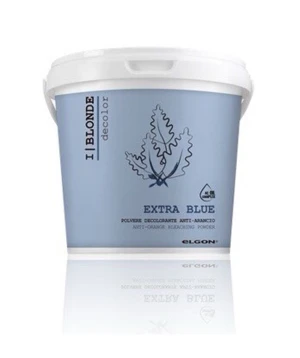 Bột tẩy tóc Elgon Blonde Extra Blue - 500g, bột tẩy siêu xanh khử ánh sắc cam