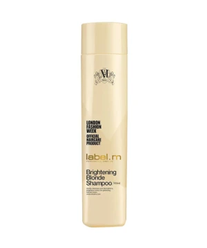 Dầu gội Label.m Brightening Blonde Shampoo - 300ml, làm sạch, phục hồi và thêm sắc tố cho tóc vàng.