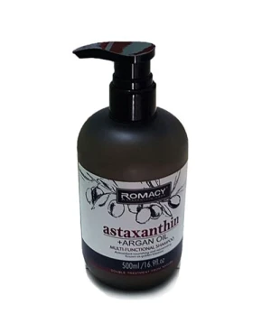 Dầu gội Romacy Astaxanthin Argan Oil Shampoo - 500ml, làm sạch, nuôi dưỡng, giảm gãy rụng tóc