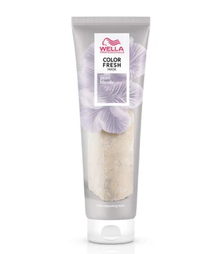 Dầu hấp Wella Color Fresh Mask màu Pearl Blonde - 150ml, giúp phục hồi, tăng cường và làm mới màu tóc nhuộm Pearl Blonde.