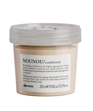 Dầu xả Davines Nounou Conditioner - 250ml, dưỡng ẩm, phục hồi cho tóc hư tổn