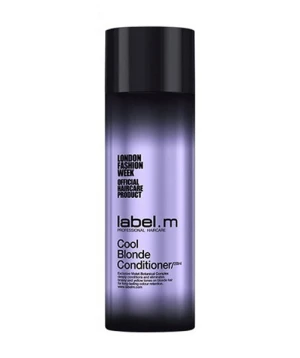 Dầu xả Label.m Cool Blonde Conditioner – 200ml, làm mềm mượt, giữ màu và chống gãy rụng cho tóc nhuộm.