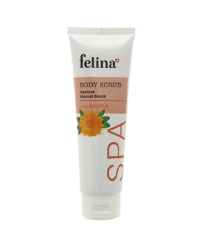 Gel tẩy tế bào chết Felina Scrub Calendula - 300ml, cấp ẩm và dưỡng ẩm tăng cường cho da