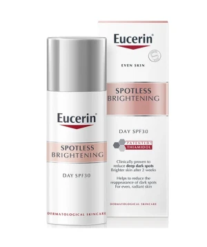 Kem dưỡng da Eucerin Spotless Brightening Day SPF30- 50ml dưỡng trắng ban ngày, chống nắng cho da