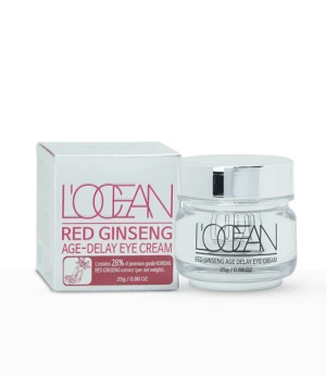 Kem hồng sâm Locean Red Ginseng Age Delay Eye Cream - 25g chống thâm quầng mắt