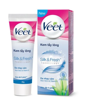 Kem tẩy lông Veet Silk & Fresh