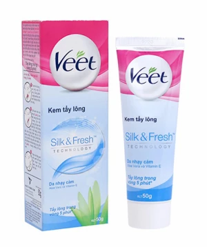Kem tẩy lông Veet Silk & Fresh
