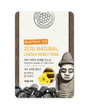 Mặt nạ Welcos Jeju Natural Canola Honey Mask - 20ml thảo dược mật ong làm mềm và giảm vết nhăn trên da