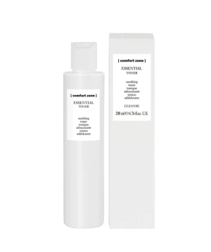 Nước hoa hồng Comfort Zone Essential Toner - 200ml, nước dưỡng giúp cân bằng độ ẩm và làm mềm da.