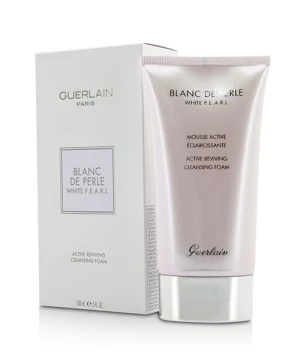 Sữa rửa mặt Guerlain Blanc De Perle Active Reviving Cleansing Foam 150ml làm sạch da, loại bỏ bụi bẩn sâu bên trong cho làn da tươi sáng, rạng rỡ