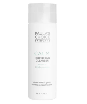 Sữa rửa mặt Paula's Choice Calm Nourishing Cleanser Normal to Oily/Combination - 198ml, diu nhẹ, phục hồi cho da dầu, nhạy cảm