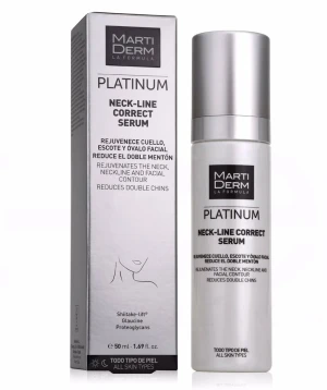 Tinh chất dưỡng Martiderm Platinum Neckline Correct Serum - 50ml,  làm săn chắc và trẻ hóa da vùng cổ