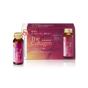 Nước uống Shiseido The Collagen LuxeRich (Hộp 10 chai x 50ml)