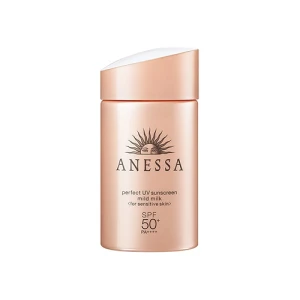 Sữa chống nắng dành cho da nhạy cảm Anessa Perfect UV Sunscreen Mild Milk SPF50+/PA++++ 60ml