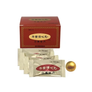 Viên uống An cung Ngưu Hoàng Hoàn - hộp 4 viên - Jagodo