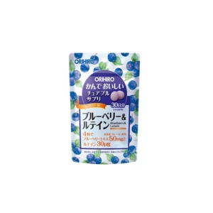Viên uống bổ sung Blueberry và Lutein Orihiro 120 viên