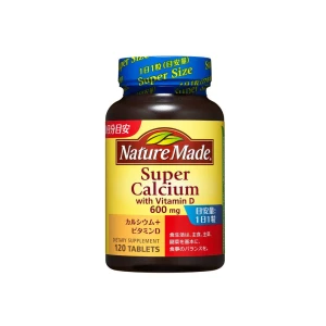 Viên uống bổ sung Canxi và Vitamin D Nature Made Supper Calcium 120 viên