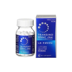 Viên uống trắng da trị nám Transino White C Clear 120 viên