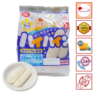 Bánh gạo tươi Haihain vị sữa 40g cho bé từ 7M