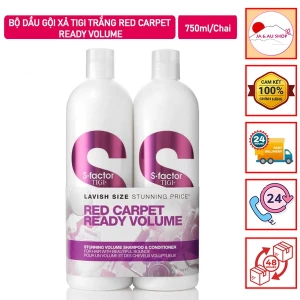 Bộ Dầu gội xả Tigi trắng Red Carpet Ready Volume 750ml/chai