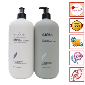Cặp dầu gội xả Elybiohair Collagen & Biotin 1000ml và 500ml