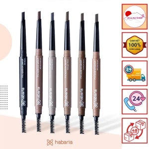 Chì kẻ mày 2 đầu Habaria Pro EyeBrow Pencil Hàn Quốc