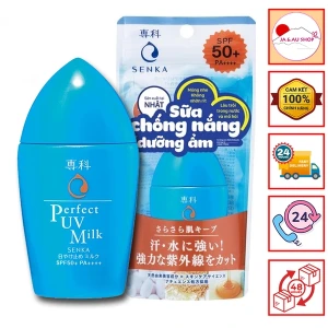 Kem chống nắng dạng gel Senka Perfect UV Milk 40ml