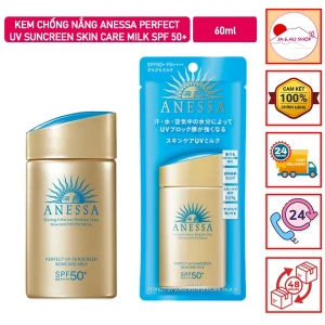 Kem Chống Nắng Shiseido Anessa Perfect UV Suncreen Skin Care Milk SPF 50 PA 60ml