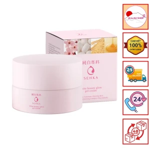 Kem dưỡng trắng da ban đêm Senka White Beauty Glow Gel Cream 50g