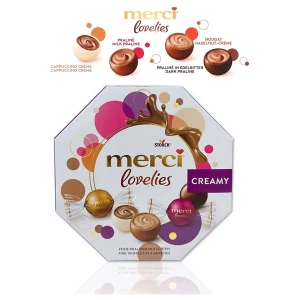 Kẹo Socola Merci Lovelies Creamy Đức 185g