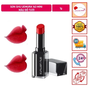 Son Shu Uemura 163 Mini Màu Đỏ Tươi
