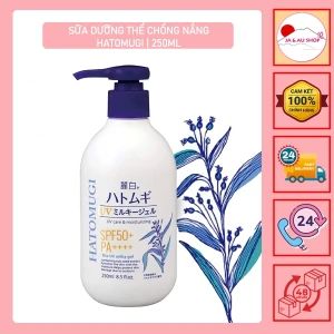 Sữa dưỡng thể chống nắng Hatomugi SPF50 PA 250ml