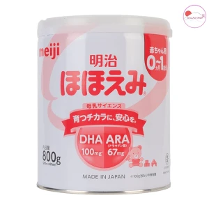 Sữa Meiji số 0 cho trẻ từ 0 - 1 tuổi dạng hộp 800g