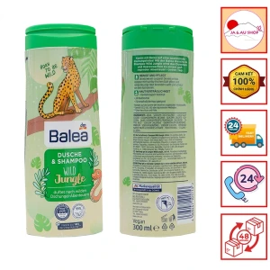 Sữa tắm gội Balea cho bé màu xanh lá 300ml