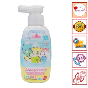 Sữa tắm gội trẻ em Bandai Rinse hương trái cây 300ml