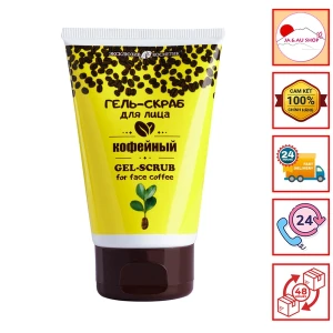 Tẩy Da Chết Mặt Eksklyuziv Kosmetik Từ Cà Phê 100g Gel Scrub For Face Coffee