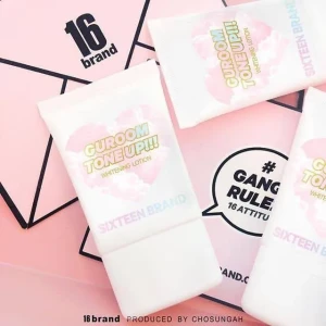 Kem dưỡng trắng da nâng tone 16BRAND Guroom Tone Up Whitening Lotion