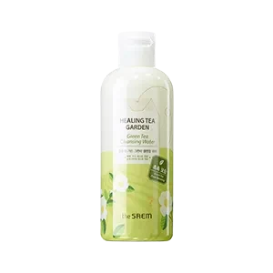 Nước tẩy trang The Saem chiết xuất trà xanh dành cho da thường và da khô Healing Tea Garden Green Tea Cleansing Water