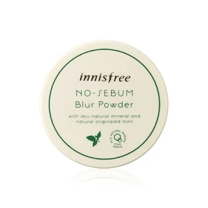 Phấn phủ kiềm dầu và cân bằng độ ẩm dạng bột Innisfree No sebum Blur Powder