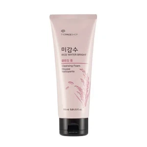 Sữa rửa mặt gạo giúp giữ ẩm và làm sáng da The Face Shop Rice Water Bright Cleansing Foam Mousse Nettoyante