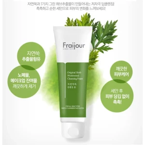 Sữa rửa mặt thảo mộc Fraijour Original Herb Wormwood Cleansing Foam