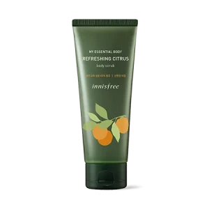Tẩy tế bào chết toàn thân hương cam chanh Innisfree My Essential Body Refreshing Citrus Body Scrub