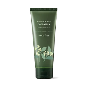 Tẩy tế bào chết toàn thân Innisfree My Essential Body Soft Green Creamy Body Scrub