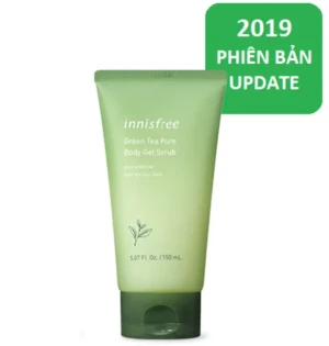  Tẩy tế bào chết toàn thân trà xanh siêu xịn của Innisfree Green Tea Pure Body Gel Scrub