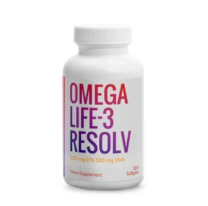 Thực phẩm bảo vệ sức khỏe dầu cá hồi Unicity Omega Life-3 Resolv giúp hỗ trợ bảo vệ tim mạch và tăng cường thị lực