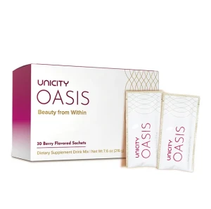 Thực phẩm bảo vệ sức khỏe Unicity Oasis duy trì làn da khỏe mạnh 