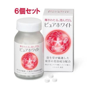 Viên uống trắng da và trị nám Pure white của Shiseido Nhật Bản